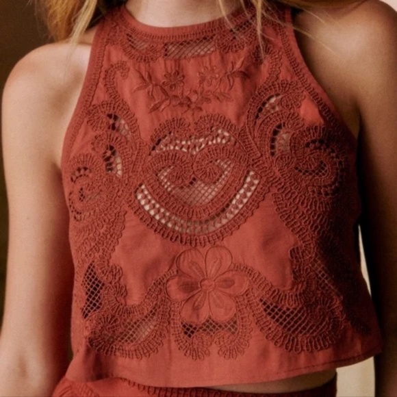 Sezane Uanna Top - Picture 1 of 3